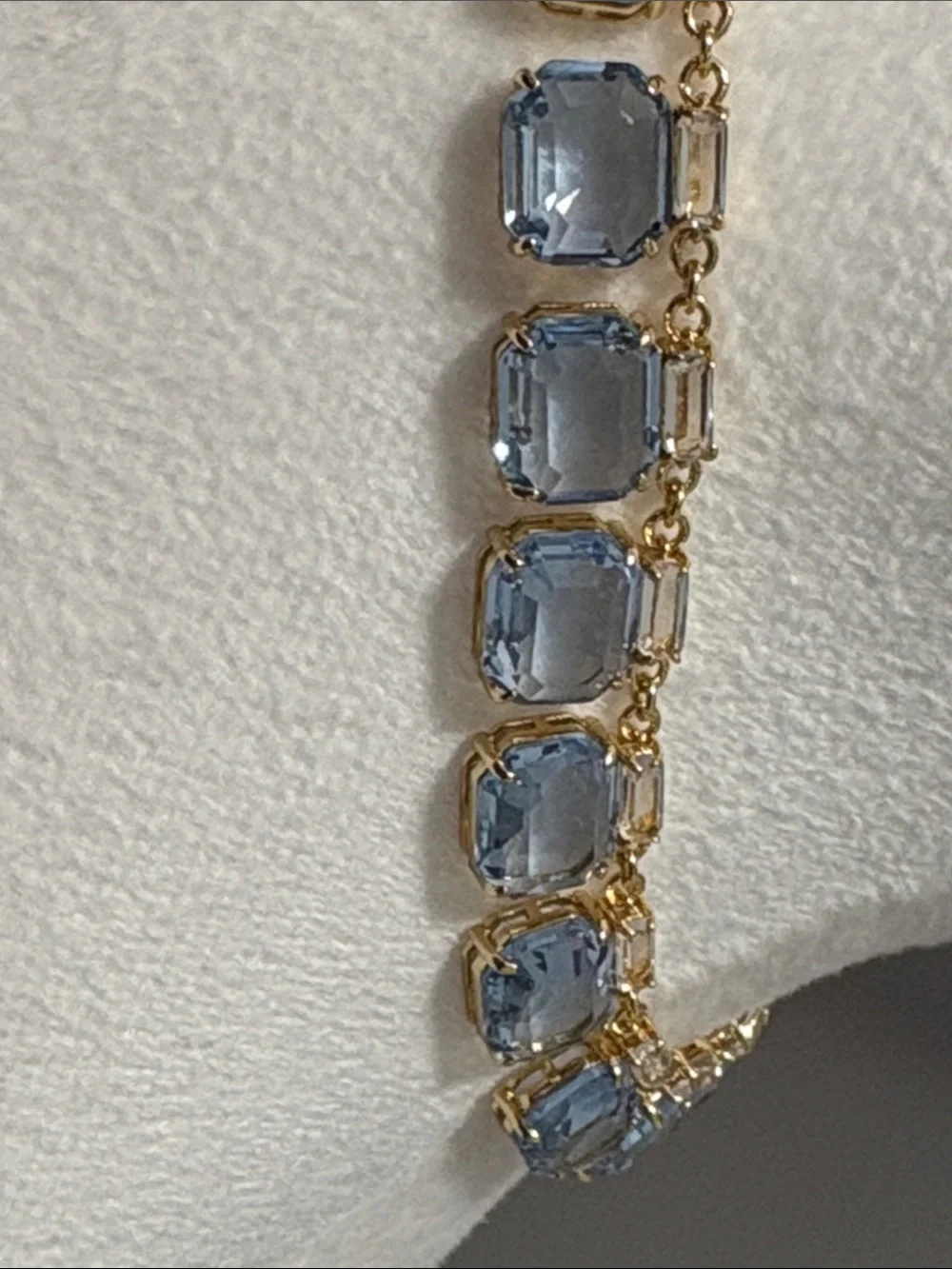 Lauren Ralph Lauren Light Blue Statement Necklace - Picture 6 of 7